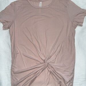Babaton front knot tshirt